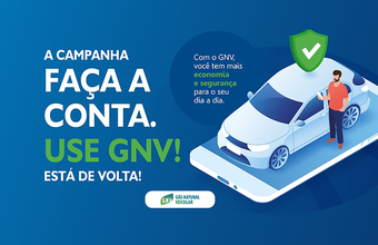 Cigás: Campanha “Faça a conta. Use GNV!” segue beneficiando profissionais do trânsito