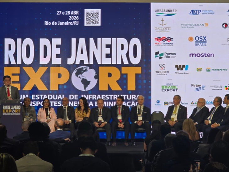 PortosRio participa do Rio de Janeiro Export 2026 e destaca avanços em eficiência, inovação e sustentabilidade portuária