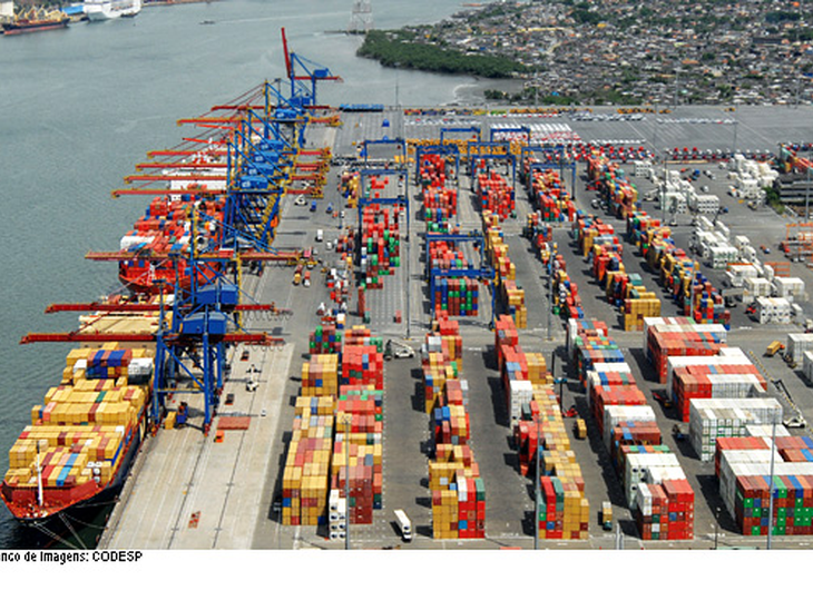 Porto de Santos prevê triplicar movimento em 15 anos