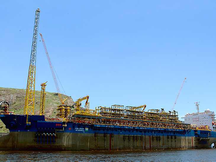 FPSO Cidade de Ilhabela chega ao Brasil