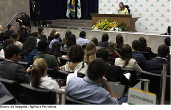 Política de conteúdo local é destaque em coletiva da nova presidente
