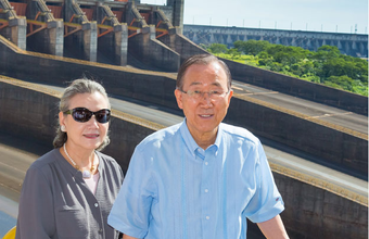 Ban Ki-Moon: Itaipu é liderança mundial em sustentabilidade