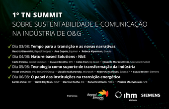 1º TN SUMMIT - Sinergia, Comunicação, Tecnologia são pilares para a Sustentabilidade