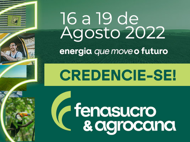 FENASUCRO & AGROCANA abre credenciamento para visitantes