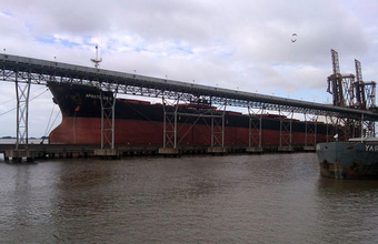 Porto do Rio Grande registra recorde de embarque em um só navio