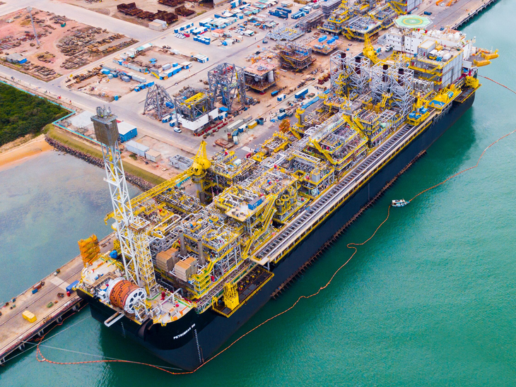 Estaleiro brasileiro da Sembcorp Marine completa FPSO P-68 da Petrobras