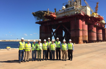 Porto do Açu recebe visita da ANP, Onip e Firjan 