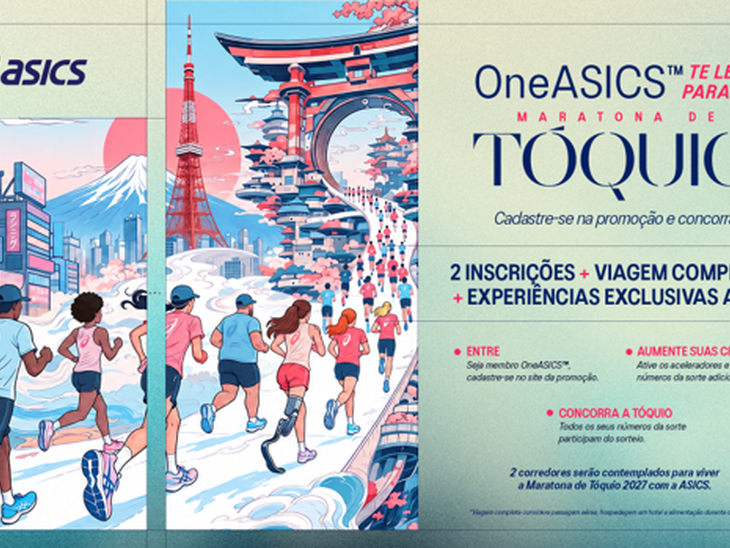 Promoção leva dois corredores à Maratona de Tóquio 2027 com viagem completa