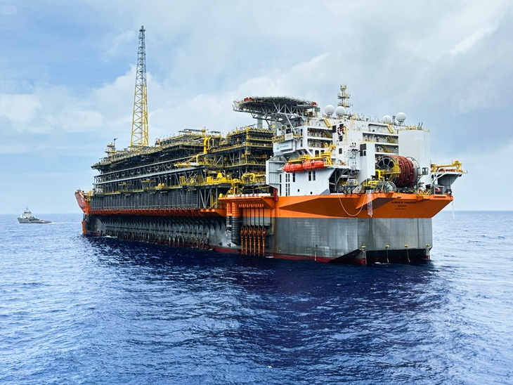 FPSO Almirante Tamandaré chega ao Campo de Búzios