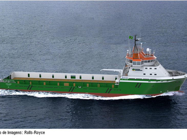 Rolls-Royce equipará novas embarcações brasileiras de suporte offshore