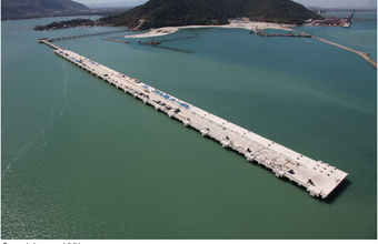 MMX conclui obras civis marítimas do Superporto Sudeste