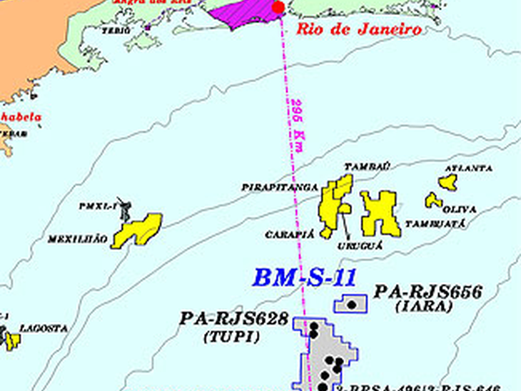 Novo poço ao sul de Tupi confirma potencial e extensão da jazida 