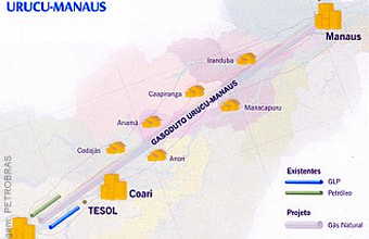 Gasoduto Urucu-Manaus deve ficar pronto em dezembro