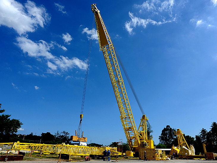 Petrobras recebe primeiro guindaste offshore com conteúdo local