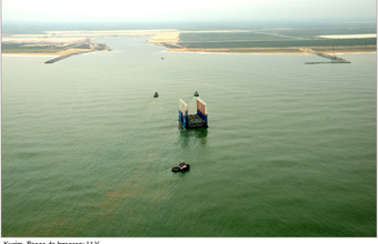 Superporto do Açu trabalha com o maior dique flutuante da Europa