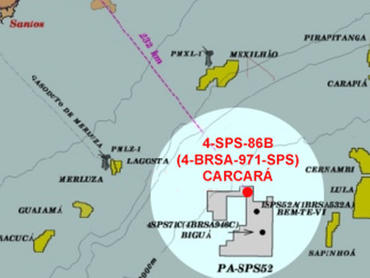 Anunciada nova descoberta de óleo leve no Bloco BM-S-8 da Bacia de Santos