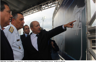 Marinha deve inaugurar este mês primeira fase da base de submarinos em Itaguaí