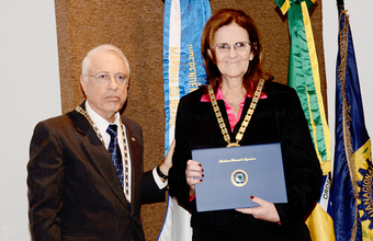 Graça Foster toma posse como membro da ANE