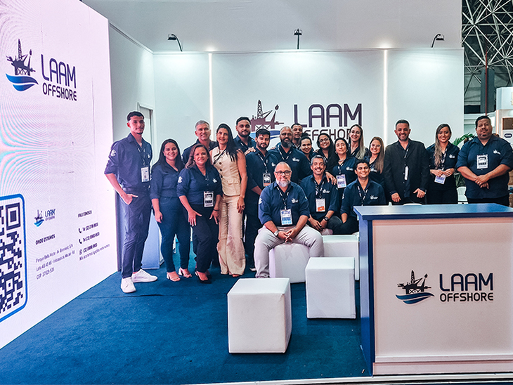 LAAM Offshore fortalece presença estratégica no Macaé Energy 2026 e projeta novos avanços no setor