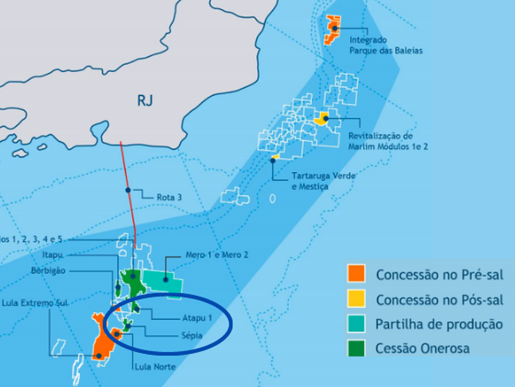 Excedentes de Atapu e Sépia terá presença da Petrobras na disputa