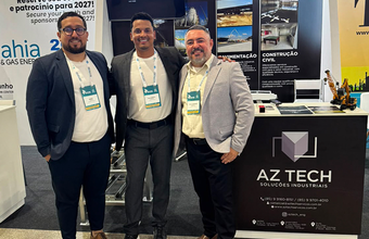 AZ-TECH apresenta soluções de engenharia industrial no Sergipe Oil & Gas 2026